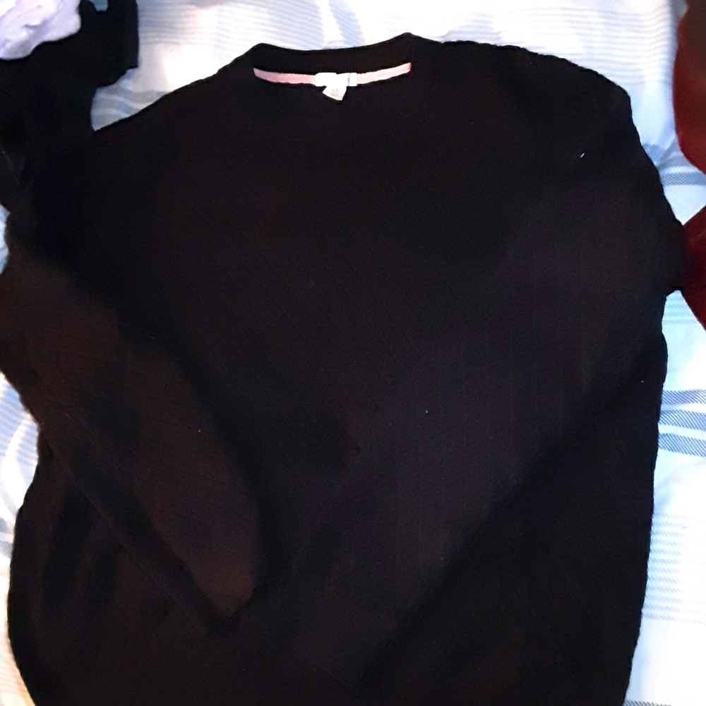 Black Winter Sweater